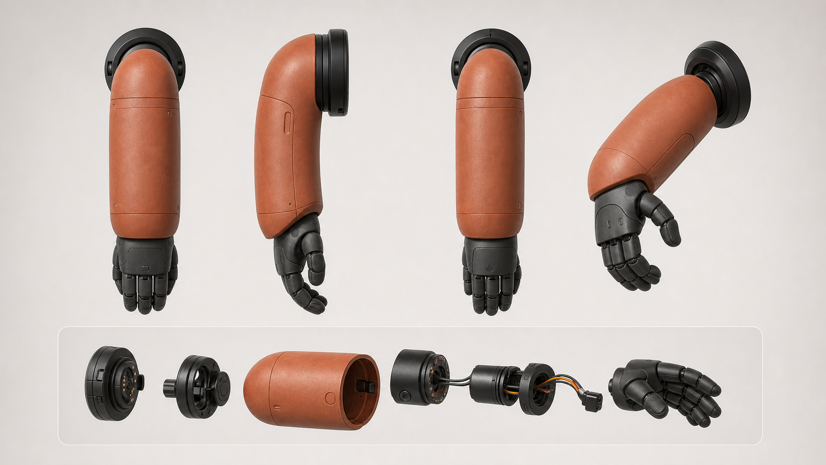 Bunbun arm and hand module