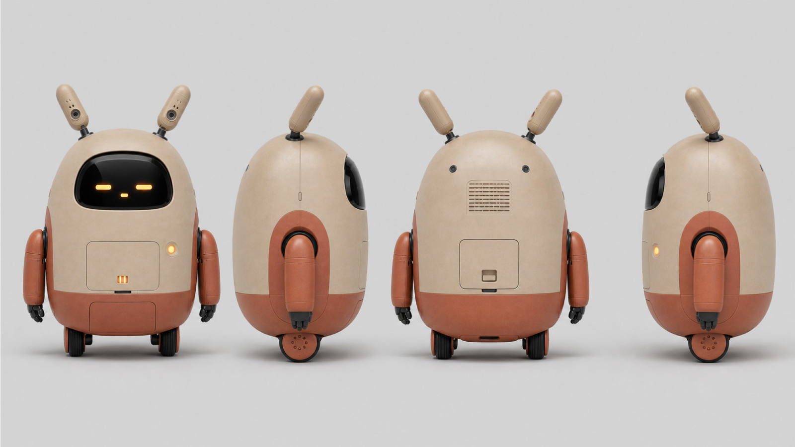 Final exterior views of Bunbun robot